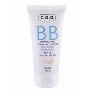 Ziaja BB Cream Oily and Mixed Skin Light50ml SPF15 BB Cream for Women