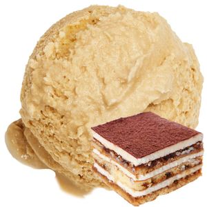 Tiramisu Geschmack Eispulver Softeispulver 1:3 - 1 kg