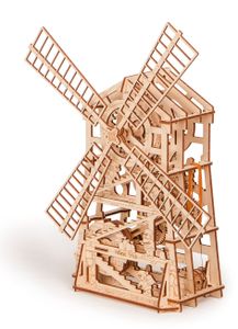 Wood Trick - Holz Modellbau Windmill Windmühle 131 Teile