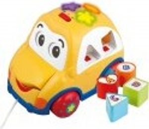 WinFun - Ťahacie auto s hniezdnym boxom (0659) WINFUN Veková kategória: +1 rok