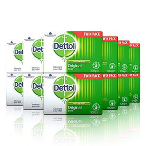 Dettol Anti-bacterial  Original Seife Bar 12 x 100g Cleanses your Skin