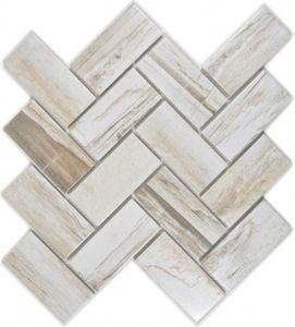 Mosani MOS24-2002, Mosaik, Keramik, Beige, Indoor, Rechteck, 275 mm