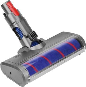 LED Elektro Turbodüse / Staubsaugerdüse / Softrolle / Bürste kompatibel mit Dyson Bodenstaubsauger wie V7 V8 V10 V11 V12 V15 / inkl. Softwalze, Kippschalter LED Elektro Turbodüse / Staubsaugerdüse / Softrolle / Bürste kompatibel mit Dyson Bodenstaubsauger wie V7 V8 V10 V11 V12 V15 / inkl. Softwalze, Kippschalter