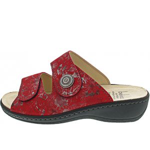 Belvida Damen Pantolette in Rot, Größe 42 Belvida Damen Pantolette in Rot, Größe 42