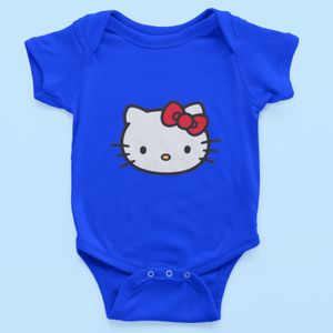 Bio Baumwolle Babystrampler für Hello Kitty Fans Batman sehr süß (Größe 3-6)