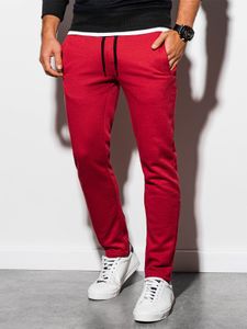 Ombre Clothing Herren Jogginghose Steinrot Gr