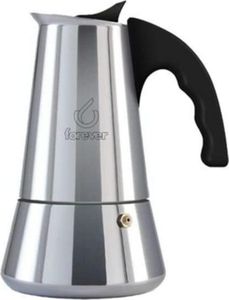 Forever Espressokocher Miss Conny Induktion 4 Tassen Edelstahl