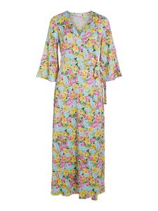 Blusenkleid mit Kimono Ärmel Legeres Midi Dress VISUNA | 46