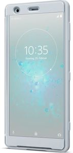 Sony Style Cover Stand SCTH40 für Sony Xperia XZ 2 Schutzhülle Grau