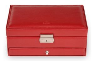 Sacher Schmuckschatulle New Classic Jewellery Case Helen Red rot