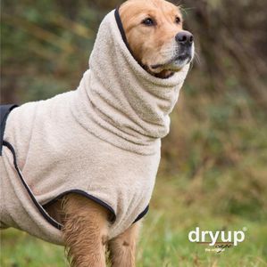 Hundebademantel Dryup cape „Standard“ sand XS - XXL, Größe:XXL (74cm)