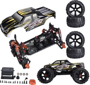 4WD -Rahmen, 1/8 -Skala Elektrischer LKW 1PCS Kids Sand Toys RC Car Frame Kit für Outdoor Boys Erwachsene