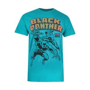 Black Panther - "Combat" T-Shirt für Herren TV768 (XL) (Jadegrün)