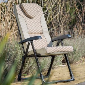 Klappsessel Gartenstuhl Liegestuhl Gartenliege Campingstuhl Auflage verstellbar