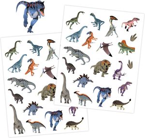 Dinosaurier Stickerbögen - Kinder & Jungen - Dino Sticker - Bastelspaß & Spielzeug - Perfekt für kleine Dino-Fans - Dinosaurier Sticker - Aufkleber