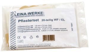 LEINA Pflasterset 20-teilig elastisch/wasserfest hautfarbe