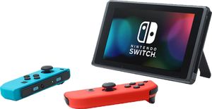 Nintendo Switch V2 2019 Prenosná herná konzola 15,8 cm (6,2 palca) 32 GB WLAN Čierna, modrá, červená