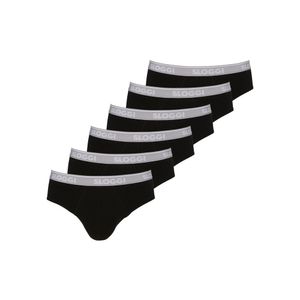 Sloggi Herren Slips - Hipster GO ABC, Baumwolle, 6er Pack Schwarz 2XL