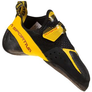 Wettkampftauglicher Solution Comp (Kletterschuh, Herren) - La Sportiva, Größe:9 UK / 43, Farbe:Black/Yellow
