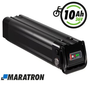 Maratron Ersatz-Akku 36V 10,4Ah (374Wh) für TELEFUNKEN Multitalent, ZÜNDAPP Z510, Z517 uvm. Länge 39,5 cm