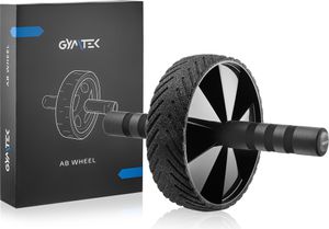 Gymtek® Ab Roller, Ab Trainer, Ab Wheel - protiskluzové rukojeti - Ab Roller pro cvičení, domácí posilovnu, fitness, pilates - fitness vybavení na doma