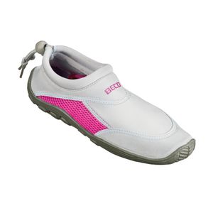 BECO Surf- und Badeschuhe Unisex Grau/Pink (39)