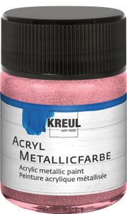 Kreul Acryl Metallicfarbe rosa 50 ml