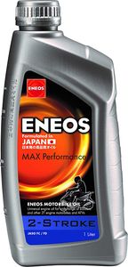 ENEOS Öl Mischung semi-sintetický olej 2T ENEOS Max Performance 1 liter (Motoröl 2T)/semi-syntetický olej 2T ENEOS Max Performance 2-taktný olej 1 liter (motorový olej 2T)