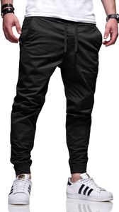 behype. Herren Chinohose BHFORLI Herren Chino Jogger Jeans Hose Freizeithose