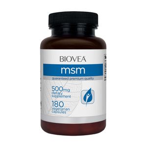 Biovea MSM 500 mg (180 vegan-Kapseln)