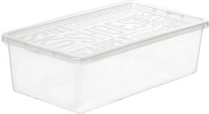 plast team Schuh-Box BASIC BOX small transparent