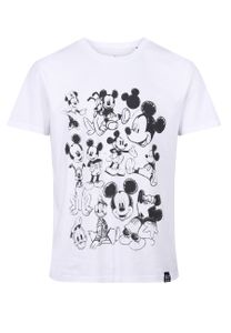 Recovered T-Shirt Disney Mickey and Friends Sketch mit tollem Mickey Mouse und Freunden-Print White M