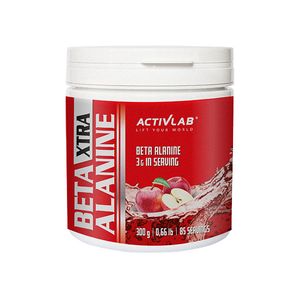 Activlab Beta Alanine Xtra 300g, Ausdauer und Kraft, verlängert die Trainingszeit - Apfel
