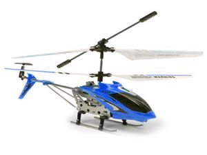 Vrtulník SYMA S107G 3kanálový infračervený s gyroskopem (modrý)