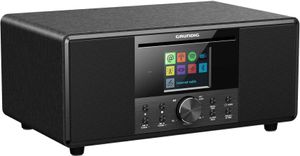 Grundig DTR 7000 - Internet - Analogowy i cyfrowy - DAB+,FM - PLL,PTY - 32 W - MP3,WMA