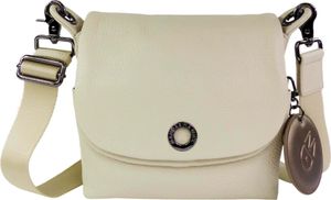 Mandarina Duck Damen Mellow Leather Umhängetasche Elfenbein