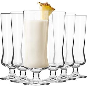 KROSNO Mixology Pina Colada Gläser, 6er-Set, 300 ml