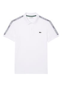 Lacoste Poloshirt Polo Kurzarmshirt aus Piqué mit Label-Tapes und gesticktem Logo