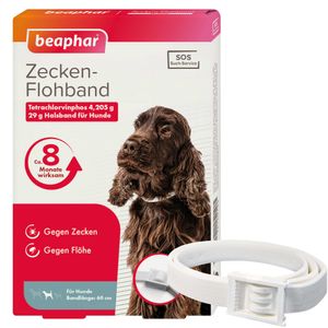 Beaphar Zecken-Flohband für Hunde 60 cm