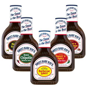 Sweet Baby Ray's - Probierpaket Barbecue Sauce - 5x 425ml