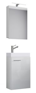 VCM my bath kúpeľňový set nábytku Slito 914136 biely 41,0 x 22,0 x 130,0 cm VCM my bath kúpeľňový set nábytku Slito 914136 biely 41,0 x 22,0 x 130,0 cm
