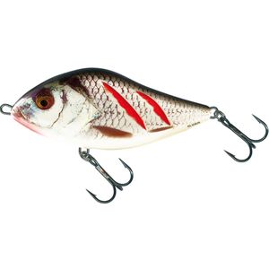 Salmo Slider 10cm Floating Wounded Real Grey Shiner