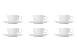 Espresso-Set 6 Personen 12-tlg. - Loft by Rosenthal Weiß - Thomas -