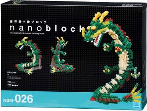 Fantasy nanoblock Bauset Dragon (Normale Version)