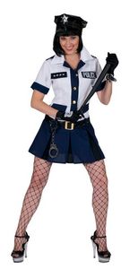 Polizistin Amy Polizist Karneval Fasching Kostüm 36-38