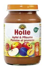 Holle Baby Food Apfel & Pflaume 190g