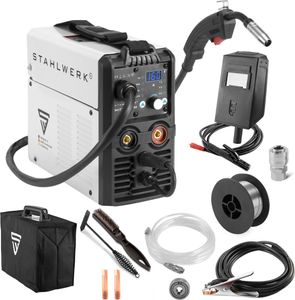 STAHLWERK Schweißgerät MIG MAG 160 M IGBT 5 in 1 Kombigerät mit 160 Ampere STAHLWERK Schweißgerät MIG MAG 160 M IGBT 5 in 1 Kombigerät mit 160 Ampere