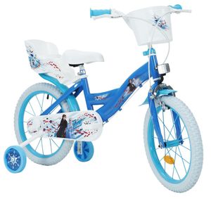 14 Zoll Kinder Mädchen Fahrrad Kinderfahrrad Mädchenfahrrad Mädchenrad Rad Disney Elsa Frozen die Eiskönigin Huffy 24291w