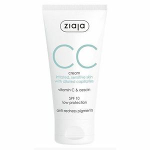 Ziaja Cc Corrective Cream For Irritated And Sensitive Skin 50 Ml