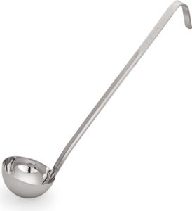Naberačka / Naberačka na polievku, CNS, bezšvová, 0,05 - 1 l, dlhá rukoväť : Ø 12 cm, 40 cm Verzia: Ø 12 cm, 40 cm